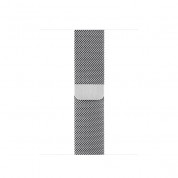 Apple Milanese Loop Stainless Steel - оригинална стоманена каишка за Apple Watch 42мм, 44мм, 45мм, Ultra 49мм (сребрист) 2