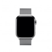 Apple Milanese Loop Stainless Steel - оригинална стоманена каишка за Apple Watch 42мм, 44мм, 45мм, Ultra 49мм (сребрист) 1