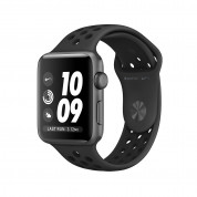 Apple Watch Nike+ Series 3, 38mm Space Gray Aluminum Case with Anthracite/Black Nike Sport Band, GPS - умен часовник от Apple 