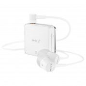 Sony Bluetooth In-Ear Headset Stereo SBH24 - качествени безжични слушалки с микрофон за мобилни устройства (бял)