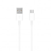 Samsung USB-C to USB Data Cable EP-DG970BWE - кабел за устройства с USB-C порт (100 см) (бял) (bulk)