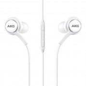 Samsung Earphones Tuned by AKG EO-IG955 S10 - слушалки с 3.5мм жак с микрофон и управление на звука за Samsung мобилни устройства (бял) (bulk) 1