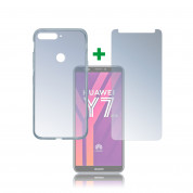 4smarts 360° Protection Set Limited Cover for Huawei Y7 (2018), Prime Y7 (2018)  (transparent)