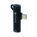 4smarts USB-C to USB-C & 3.5mm Splitter SoundSplit Mini - пасивен адаптер USB-C към 3.5 мм. аудио изход и USB-C изход за устройства с USB-C порт (черен) 2