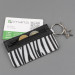 4smarts DressUP Zip with Finger Ring - джоб с цип за документи и карти, прикрепяща се към всяко мобилно устройство (бял-черен) 2