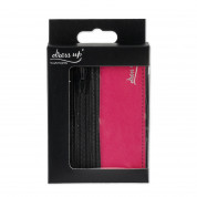 4smarts DressUP Zip with Lanyard - джоб с цип за документи и карти, прикрепяща се към всяко мобилно устройство (розов) 3