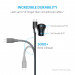 Anker PowerLine microUSB Cable - качествен кабел за зареждане на устройства с microUSB порот (90 см) (черен) 3
