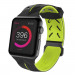 X-doria Action Band - силиконова каишка за Apple Watch 38мм, 40мм (черен-зелен) 3