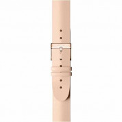 Withings Leather Band Rose Gold Buckle 18mm - оригинална кожена каишка за Withings Steel HR Sport, Steel HR (36mm) и други часовници с 18мм захват (бежов) 1