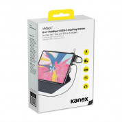 Kanex 6-in-1 Multiport USB-C Docking Station - докинг станция с USB-C изход за захранване на iPad Pro 11 (2018) и  iPad Pro 12.9 (2018) (тъмносив) 2