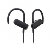 Audio-Technica ATH-SPORT70BTBK SonicSport Bluetooth Wireless In-Ear Headphones, Black 
