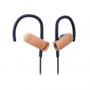 Audio-Technica ATH-SPORT70BTRGD SonicSport Bluetooth Wireless In-Ear Headphones, Rose-Gold  1