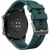 Huawei Watch GT FORTUNA B19I - умен часовник с GPS за Android и iOS (тъмнозелен-силиконова каишка) 2