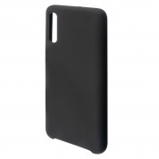 4smarts Cupertino Silicone Case - тънък силиконов (TPU) калъф за Samsung Galaxy A70 (черен)