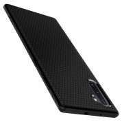 Spigen Liquid Air Case - силиконов (TPU) калъф с висока степен на защита за Samsung Galaxy Note 10 (черен-мат)  1