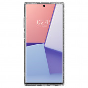 Spigen Liquid Crystal Glitter Case - тънък качествен силиконов (TPU) калъф за Samsung Galaxy Note 10 Plus (прозрачен)  1