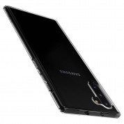 Spigen Liquid Crystal Case - тънък качествен силиконов (TPU) калъф за Samsung Galaxy Note 10 (прозрачен)  4