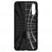 Spigen Rugged Armor Case - тънък качествен силиконов (TPU) калъф за Samsung Galaxy A70 (черен) 4
