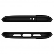Spigen Rugged Armor Case - тънък качествен силиконов (TPU) калъф за Xiaomi Mi 9 (черен) 5