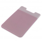 4smarts DressUP Anti-RFID Backpack - поставка тип джоб за документи и карти с RFID защита (розов)