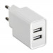 4smarts Wall Charger VoltPlug Dual 12W - захранване за ел. мрежа 2.4A с два USB изхода (бял) 3