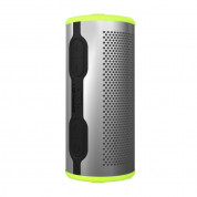 Braven Stryde 360 Active Series Bluetooth Speaker - безжичен водоустойчив спийкър с микрофон и външна батерия (сребрист-зелен)  3