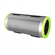 Braven Stryde 360 Active Series Bluetooth Speaker - безжичен водоустойчив спийкър с микрофон и външна батерия (сребрист-зелен)  1
