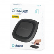 Platinet Wireless Charging Pad Quick Charge 2.0 - поставка (пад) за безжично зареждане с технология за бързо зареждане за Qi съвместими устройства (черен) 6