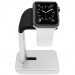Macally Apple Watch Stand - луксозна алуминиева поставка за Apple Watch (сребриста) 6