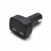 Platinet Car Charger 2 x USB 2.4A Voltage and Temperature LCD - зарядно за кола с 2 USB порта и дисплей (черен) 1