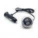Omega Car Charger 2 x USB 3.1A with Cable  - зарядно за кола със 2 x USB порта и удължителен кабел (черен) 1