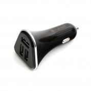 Platinet Car Charger 3 x USB 5.2A with MicroUSB Cable 1m - зарядно за кола с 3 x USB порта (100 см) (черен) 1