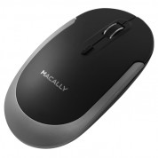 Macally Bluetooth Optical Quiet Click Mouse - Space gray/Black 1