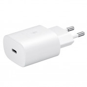 Samsung Power Delivery 3.0 25W Wall Charger EP-TA800XWEGWW with USB-C cable (white) (retail package) 2