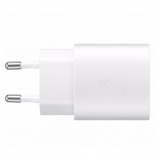 Samsung Power Delivery 3.0 25W Wall Charger EP-TA800XWEGWW with USB-C cable (white) (retail package) 1