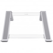 Macally Adjustable Aluminum Laptop Stand - регулируема алуминиева поставка за лаптоп поставка за MacBook и лаптопи (сребриста)