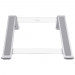 Macally Adjustable Aluminum Laptop Stand - регулируема алуминиева поставка за лаптоп поставка за MacBook и лаптопи (сребриста) 1