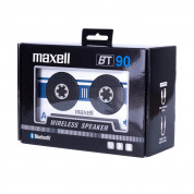 Maxell Bluetooth Casette Speaker - безжичен блутут спийкър с микрофон за мобилни устройства (сребрист) 1