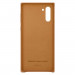 Samsung Leather Cover EF-VN970LAEGWW - оригинален кожен калъф (естествена кожа) за Samsung Note 10 (кафяв) 4