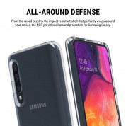 Incipio NGP Case - удароустойчив силиконов калъф за Samsung Galaxy A50 (прозрачен) 6