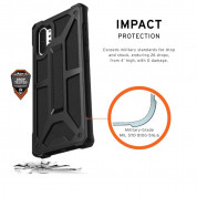 Urban Armor Gear Monarch - удароустойчив хибриден кейс за Samsung Galaxy Note 10 (черен) 5