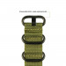 Urban Armor Gear Active Nato Strap - изключително здрава текстилна каишка за Apple Watch 42мм, 44мм, 45мм, Ultra 49мм (зелен) 4