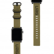 Urban Armor Gear Active Nato Strap for Apple Watch 42mm, 44mm, 45mm, Ultra 49mm (olive drab)