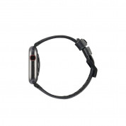 Urban Armor Gear Leather Strap for Apple Watch 42mm, 44mm, 45mm (black) 3