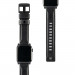 Urban Armor Gear Leather Strap - кожена (естествена кожа) каишка за Apple Watch 42мм, 44мм, 45мм (черен) 1