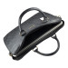 Guess UpTown Laptop Bag 16 - луксозна дизайнерска чанта с дръжки и презрамка за преносими компютри до 16 инча (сива) 3