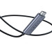 Baseus USB-C to HDMI Cable (CATCY-D0G) -  видео кабел за свързване от USB-C към HDMI 4K и PD 60W за устройства с USB-C порт (черен) 5