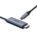 Baseus USB-C to HDMI Cable (CATCY-D0G) -  видео кабел за свързване от USB-C към HDMI 4K и PD 60W за устройства с USB-C порт (черен) 3