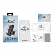 Eiger 3D Glass Full Screen Tempered Glass Screen Protector - калено стъклено защитно покритие с извити ръбове за целия дисплей на iPhone 11, iPhone XR (черен-прозрачен) 1