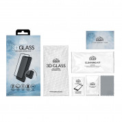 Eiger 3D Glass Full Screen Tempered Glass Screen Protector - калено стъклено защитно покритие с извити ръбове за целия дисплей на iPhone 11 Pro Max, iPhone XS Max (черен-прозрачен) 1